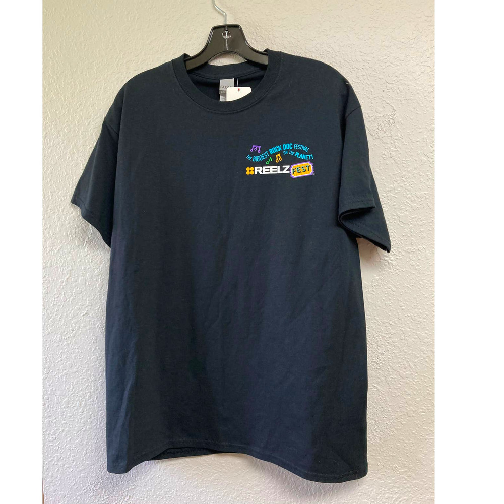 New Gildan Graphic T-Shirt Reelz Fest Aug 2021 Size L